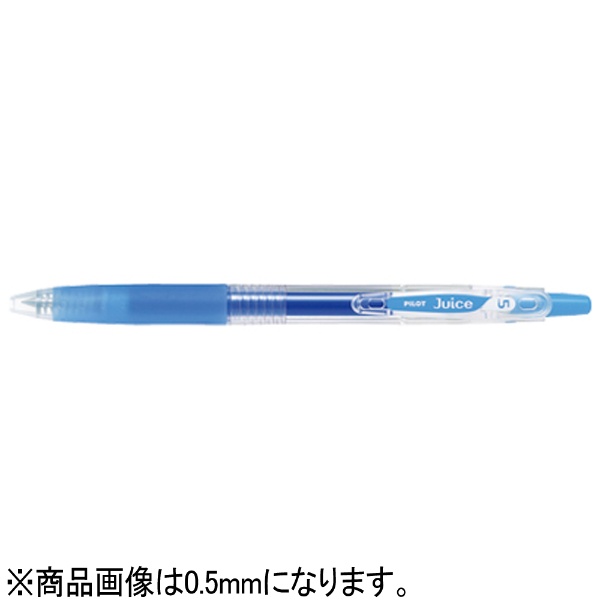 ジュース ボールペン 細字 アクアブルー(インク色：アクアブルー) LJU-10F-AL [0.7mm]