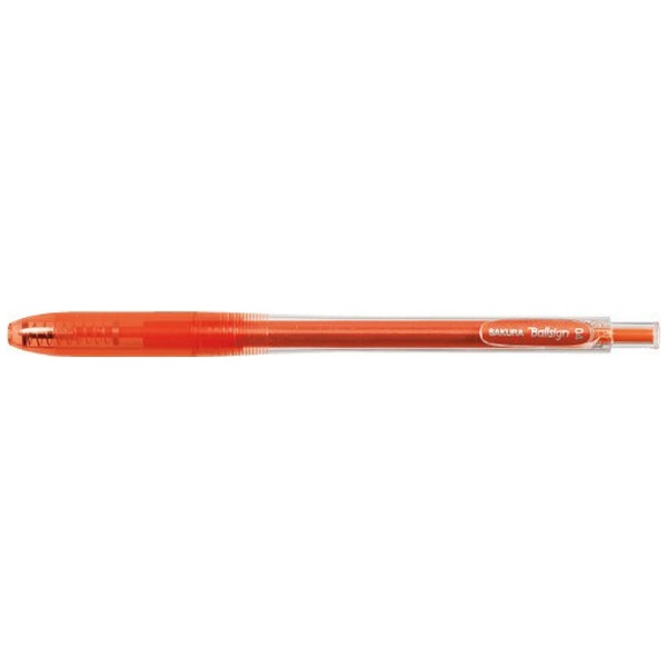 ボールサインノック ボールペン レッドオレンジ(インク色：レッドオレンジ) GBR154#6 [0.4mm]