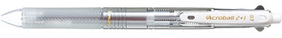 アクロボール 2 1 多機能ボールペン ノンカラー BKHAB-40F-NC [0.7mm]