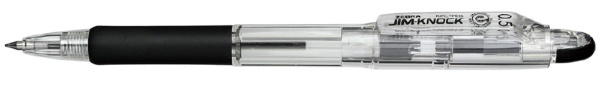 ジムノック ボールペン 黒(インク色：黒) KRBS-100-BK [0.5mm]