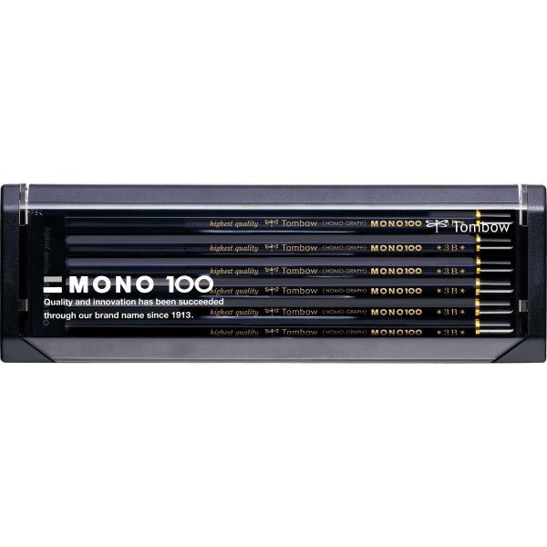 MONO 100 鉛筆 MONO-1003B [3B  12本（1ダース）]