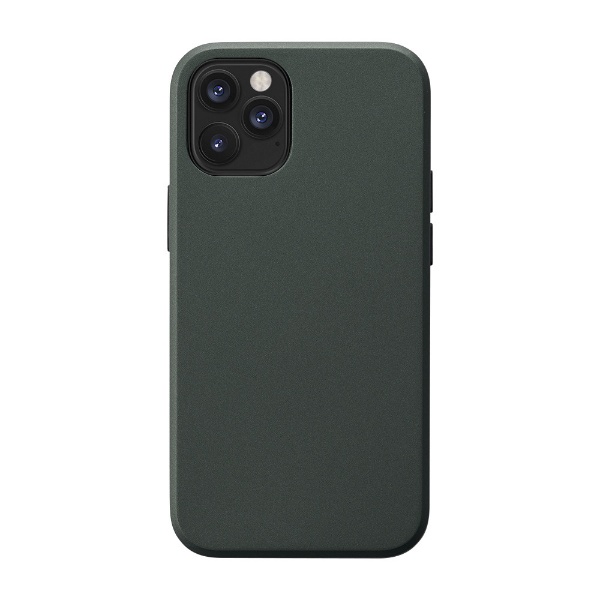 iPhone 12 mini 5.4インチ対応 ケース Smooth Touch Hybrid Case グリーン UNI-CSIP20M-1STGR