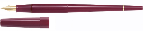 デスクペン 万年筆 レッド P-DPP-1S-REF [極細字（EF）]