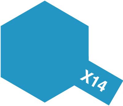 アクリルミニ X-14 スカイブルー